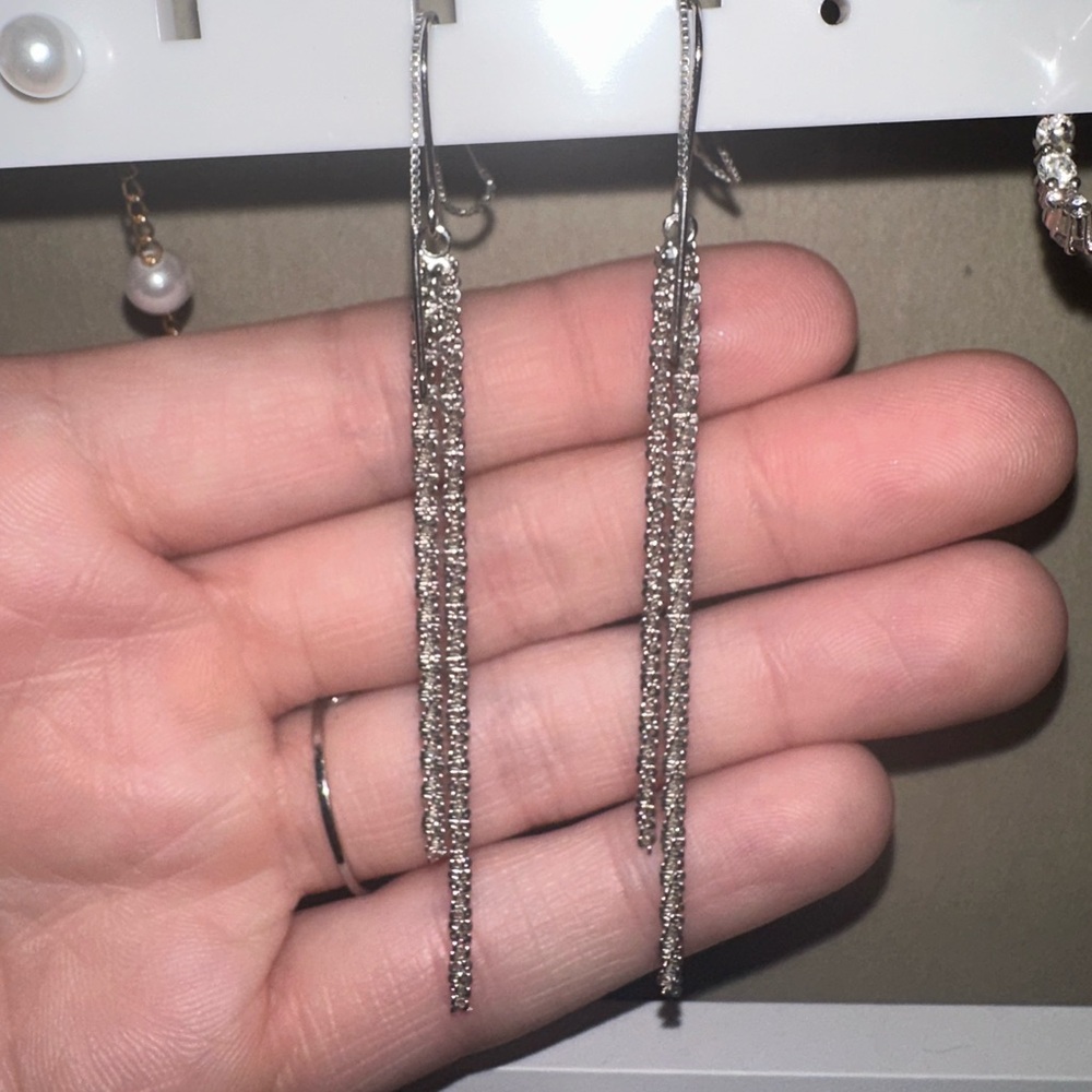Silver Dangle Earrings